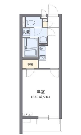 クレイノ河原タウニーの物件間取画像